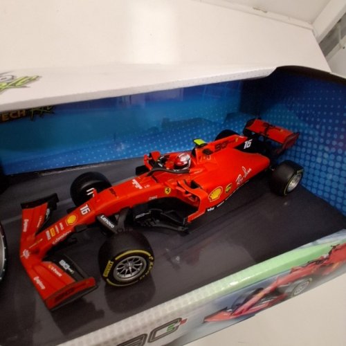 MAISTO TECH RC REMOTE CONTROL CAR WITH PISTOL GRIP CONTROLS - 1:24 SCALE - FERRARI SF90 SEBASTIAN VETTEL (2019) (MODEL: 82353) image 2
