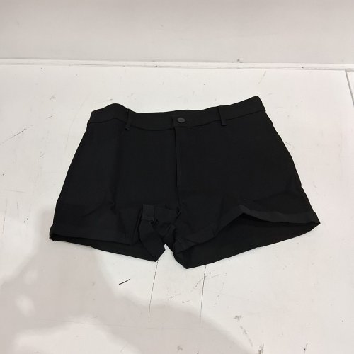 WOMEN'S BLACK JEAN SHORTS - MEDIUM - BLACK (STYLE: KJ242D063) image 2