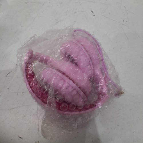KID'S MPOW WIRED FOLDABLE HEADPHONES WITH VOLUME CONTROL - PINK (MODEL: BH297B) image 2