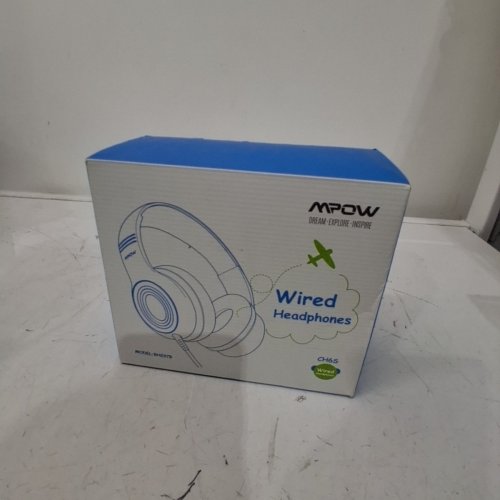 KID'S MPOW WIRED FOLDABLE HEADPHONES WITH VOLUME CONTROL - PINK (MODEL: BH297B) image 3