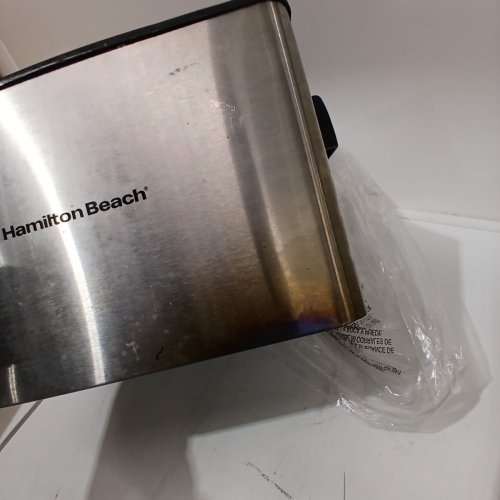 HAMILTON BEACH PROFESSIONAL-STYLE DEEP FRYER WITH TIMER- 5L - STAINLESS STEEL (MODEL: 35043C) image 8