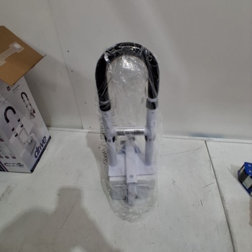 DRIVE MEDICAL ADJUSTABLE BATHTUB GRAB BAR & BATHTUB SAFETY RAIL - MAX 300LB CAPACITY - WHITE (MODEL:‎RTL12036-ADJ) image 2