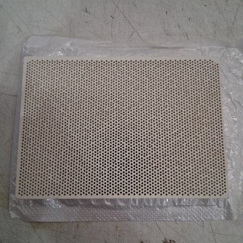 RECTANGULAR CERAMIC HONEYCOMB SOLDERING BOARD - 4" X 5" - BEIGE image 3