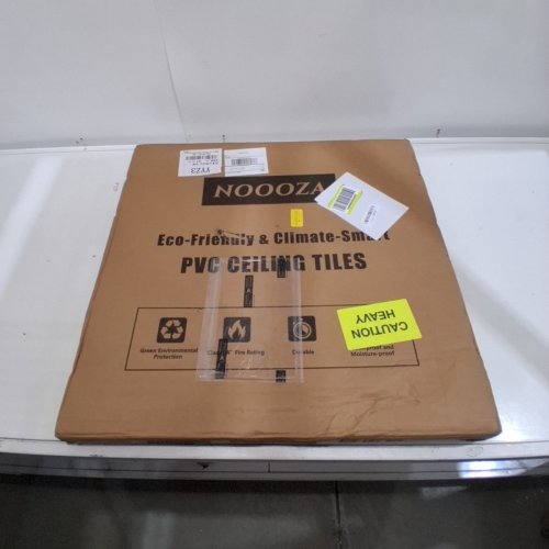 12PC NOOOZA PVC CEILING TILES - WHITE (MODEL: 8604) image 3