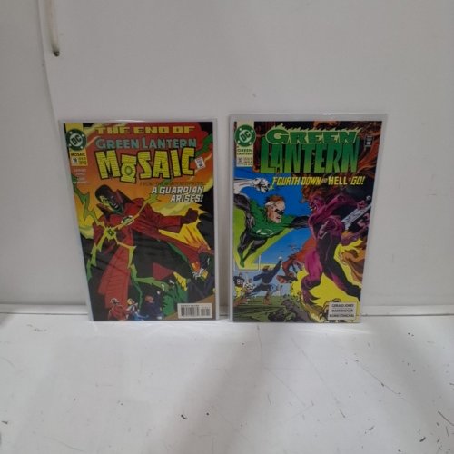 4 asstd DC GREEN LANTERN COMIC BOOKS - GREEN LANTERN #19, #20, #37, GREEN LANTERN MOSAIC #18 - VARIOUS AUTHORS image 3