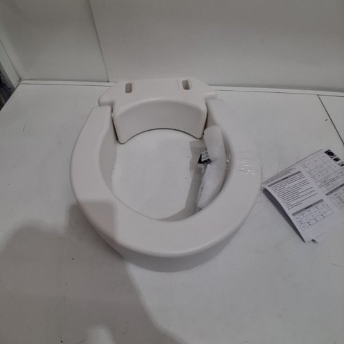 RAISED TOILET SEAT - 3.5" - 300LB CAPACITY - WHITE (MODEL: SC7060Q-S-4) image 2