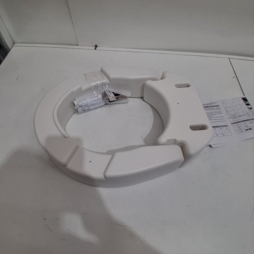 RAISED TOILET SEAT - 3.5" - 300LB CAPACITY - WHITE (MODEL: SC7060Q-S-4) image 3