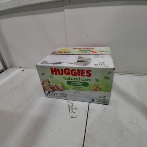 960PK HUGGIES NATURAL CARE SENSITIVE SKIN BABY WIPES - WINNIE THE POOH (MODEL: 5495000) image 2