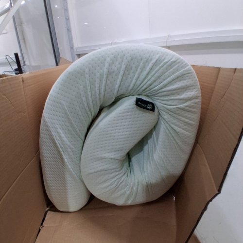 ZINUS MEMORY FOAM MATTRESS - SMALL SINGLE - 6" - WHITE/GREEN (MODEL:‎ ZU-MFMA1ZZI-06N) image 2