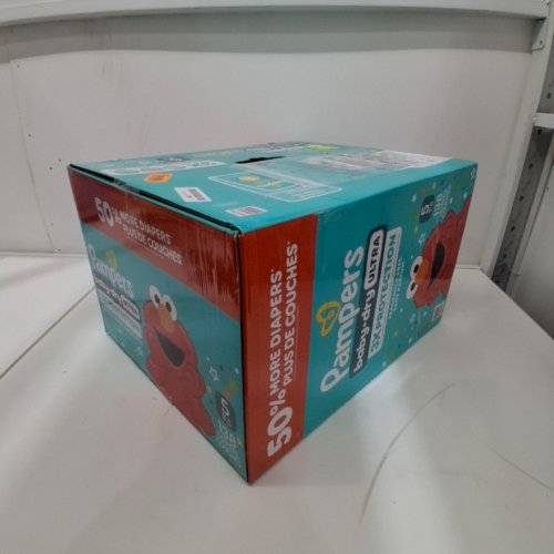 138PK PAMPERS BABY DRY ULTRA DIAPERS - SIZE 5 (20-37LBS) - SESAME STREET image 2