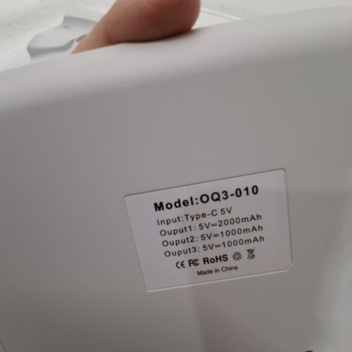 GEEKERA CHARGING DOCK FOR META QUEST 3/OCULUS QUEST 3, VR HEADSET & CONTROLLERS - WHITE (MODEL: QQ3-010) image 2