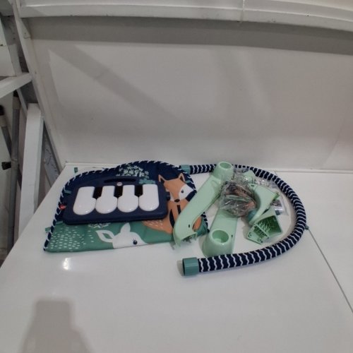 FISHER-PRICE BABY PLAYMAT KICK & PLAY PIANO GYM WITH MUSIC - NAVY FAWN - (MODEL: HKX37) image 3