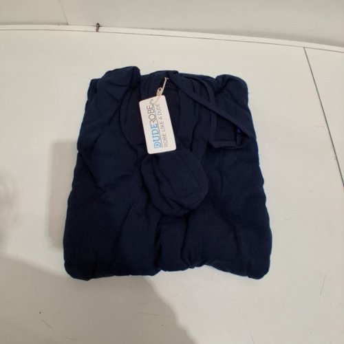 MEN'S DUDEROBE HOODED ROBE - 2XL/3XL - NAVY image 2