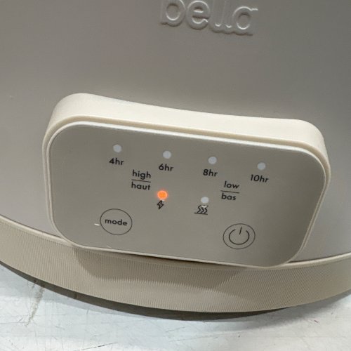 2PC BELLA PROGRAMMABLE SLOW COOKER SET - 6QT. & 2QT. - BEIGE - (MODEL: 2002002) image 2