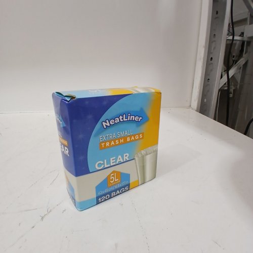 120PK NEATLINER EXTRA SMALL TRASH BAGS - 5 L - CLEAR image 2