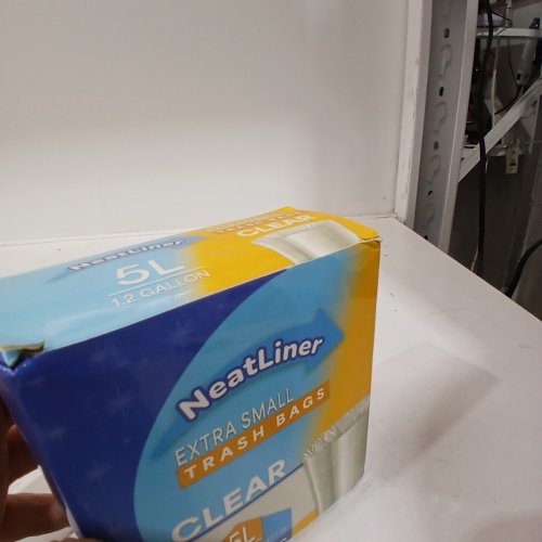 120PK NEATLINER EXTRA SMALL TRASH BAGS - 5 L - CLEAR image 3