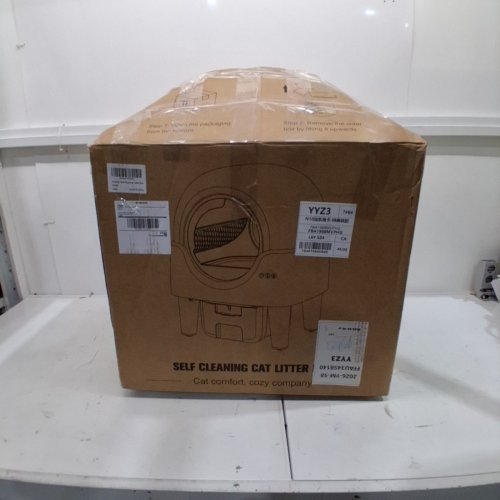 AUTOMATIC SELF CLEANING CAT LITTER BOX WITH APP CONTROL AND SMART SAFETY SENSORS - 90L - 20.4" X 21.5" X 25.4" - WHITE (MODEL: ZCCE01 image 7