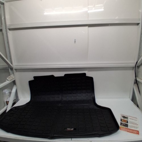 YONUGLI ALL WEATHER TPE PROTECTION CARGO MATS TRUNK LINER - FITS 2013-2026 NISSAN ALTIMA - BLACK image 2