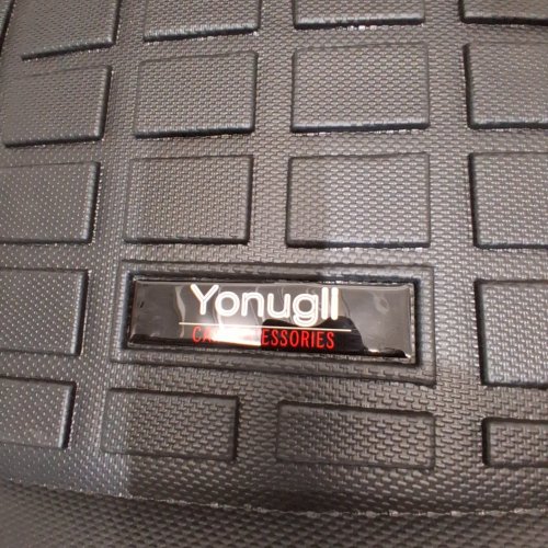 YONUGLI ALL WEATHER TPE PROTECTION CARGO MATS TRUNK LINER - FITS 2013-2026 NISSAN ALTIMA - BLACK image 3
