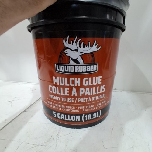 LIQUID RUBBER READY-TO-USE MULCH GLUE - 5 GAL image 2