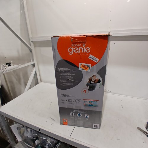 DIAPER GENIE SIGNATURE PLATINUM DIAPER PAIL - 27" - WHITE image 5