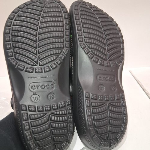 CROCS CLASSIC BAYA CLOG - MEN:10, WOMEN:12 - BLACK (STYLE: 10001-6ZW) image 5