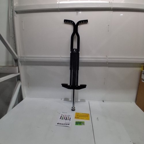 FLYBAR MASTER POGO STICK WITH ANTI-SLIP PEGS - 80-160 LBS - BLACK (MODEL: 2060-S) image 2