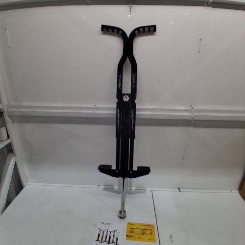 FLYBAR MASTER POGO STICK WITH ANTI-SLIP PEGS - 80-160 LBS - BLACK (MODEL: 2060-S) image 3