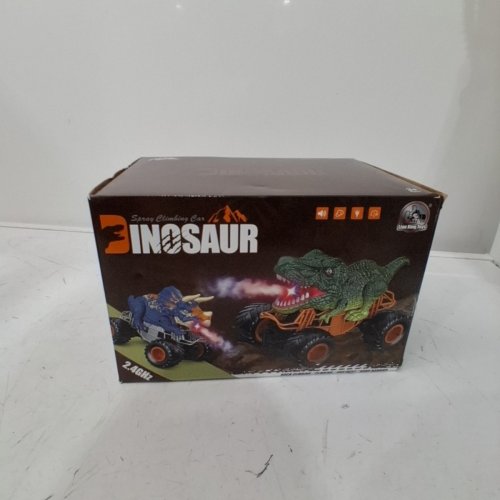 ZDCZ TYRANNOSAURUS DINOSAUR REMOTE CONTROL CAR - GREY/BLUE image 3