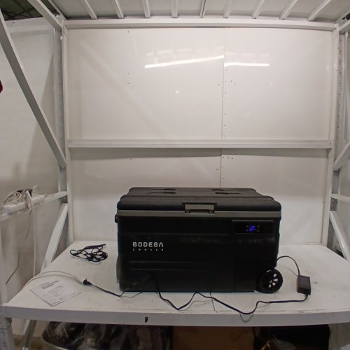 BODEGA COOLER 12V PORTABLE REFRIGERATOR ON WHEELS WIFI CONTROL APP - 75L - 80QT - BLACK GREY(MODEL: U75) image 4