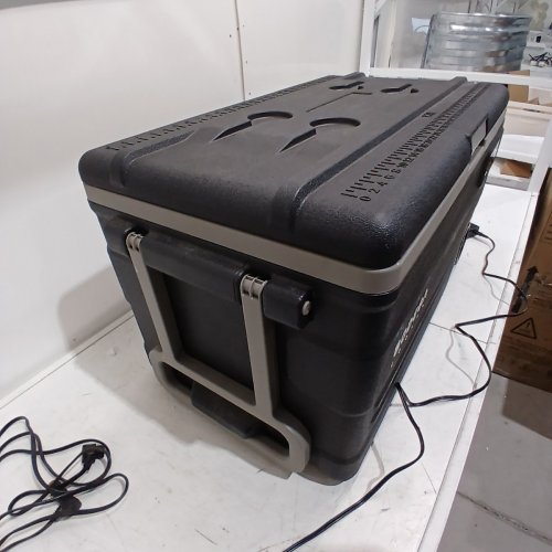 BODEGA COOLER 12V PORTABLE REFRIGERATOR ON WHEELS WIFI CONTROL APP - 75L - 80QT - BLACK GREY(MODEL: U75) image 7
