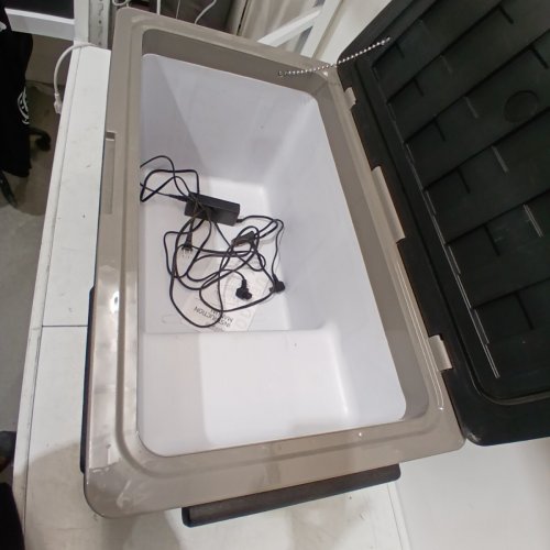 BODEGA COOLER 12V PORTABLE REFRIGERATOR ON WHEELS WIFI CONTROL APP - 75L - 80QT - BLACK GREY(MODEL: U75) image 10