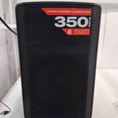 ALTO 350W POWERED PA SPEAKER WITH TWS BLUETOOTH - 2 CHANNEL MIXER - 10" MONITOR FOR MUSIC EVENT, BAND, DJ, REHEARSAL, VENUES - BLACK (MODEL: TX410) image 3