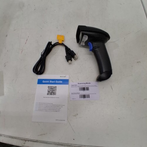 NETUM BLUETOOTH 1D BARCODE SCANNER - WITH 2.4GHZ WIRELESS, BLUETOOTH, WIRED CONNECTION, CCD BAR CODE READER COMPATIBLE WITH WINDOWS, MAC, ANDROID, IOS - BLACK (MODEL: NT-1228BC) image 3