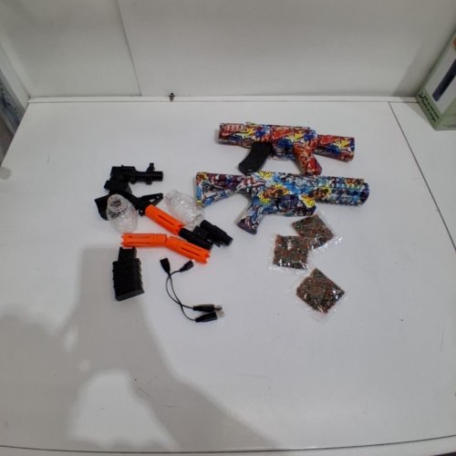 2PK AROBEF GEL SPLAT BLASTER FULLY AUTOMATIC TOY GUN - MULTICOLOUR (MODEL: AROBEF201) image 4