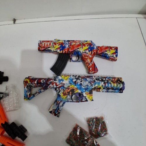 2PK AROBEF GEL SPLAT BLASTER FULLY AUTOMATIC TOY GUN - MULTICOLOUR (MODEL: AROBEF201) image 5