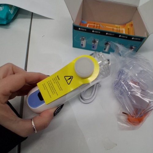 PORTABLE NEBULIZER PIEZOELECTRIC MESH ATOMIZER WITH DIGITAL DISPLAY image 3