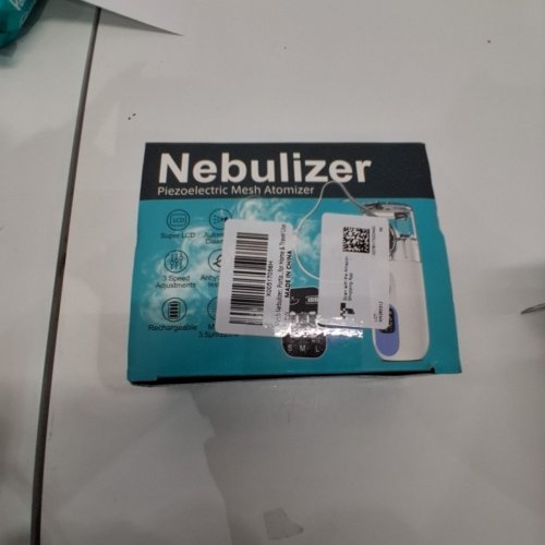 PORTABLE NEBULIZER PIEZOELECTRIC MESH ATOMIZER WITH DIGITAL DISPLAY image 4