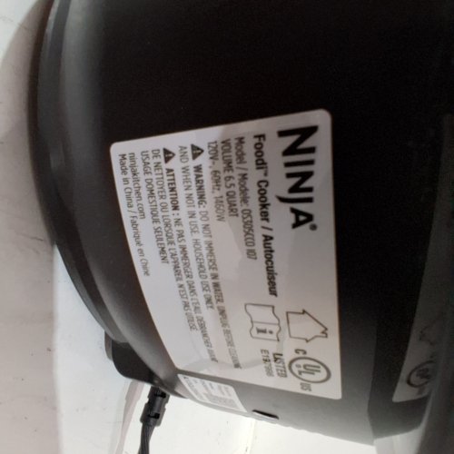 NINJA FOODI PRESSURE COOKER - 6.5 QT, 120 V, 1460W - BLACK image 3