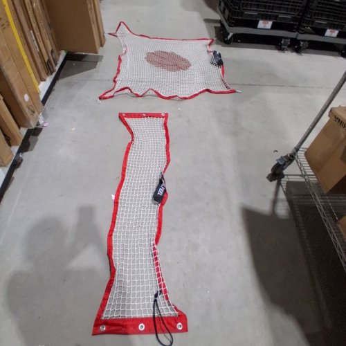 ZEALFEEL FAST PASS SOCCER REBOUNDER NET - 6FT X 4.7"/6FT X 16" - RED/WHITE/BLACK - (MODEL:SN-E-RSA-S) image 2