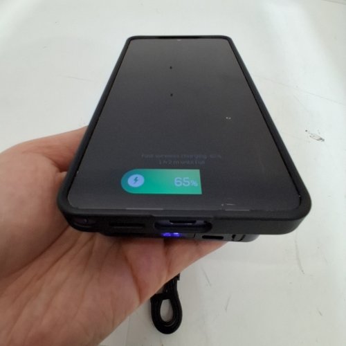 YIISONGER MAGNETIC WIRELESS PORTABLE CHARGER - 10000MAH WIRELESS POWER BANK, LED DISPLAY, USB-C, COMPATIBLE WITH IPHONE 14, 13, 12, PRO MAX, PRO, MINI - BLACK (MODEL: KT-D011) image 2