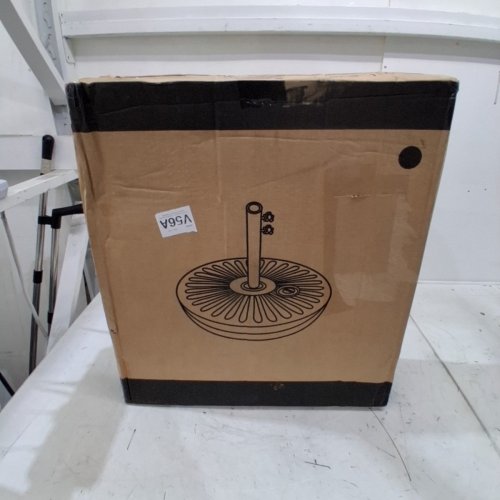 JEARY WATER FILLED PATIO UMBRELLA STAND - 81.5LBS MAX - BLACK (MODEL: A091-004-001-044) image 2