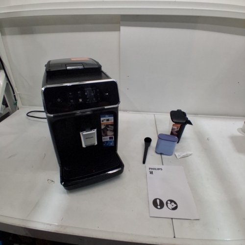 PHILIPS 2300 SERIES LATTEGO FULLY AUTOMATIC COFFEE & ESPRESSO MAKER WITH BUILT-IN MILK FROTHER & GRINDER - BLACK (MODEL: EP2330) image 11