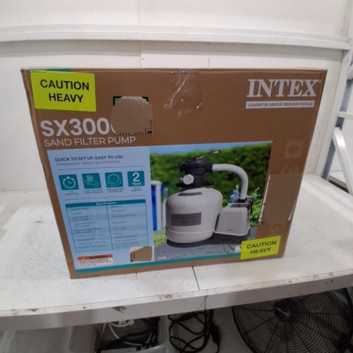 INTEX KRYSTAL CLEAR 16″ SAND FILTER PUMP WITH 0.75 HP MOTOR, 120 LB SAND CAPACITY, HYDRO AERATION™ TECHNOLOGY & 6‑FUNCTION VALVE (FOR UP TO 19,600 GAL AG POOLS) - 3,000 GPH (MODEL:SF60110-2) image 5