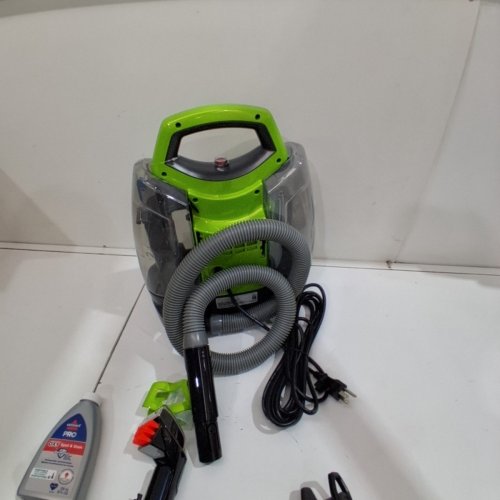 BISSELL LITTLE GREEN PORTABLE DEEP CLEANING VACUUM - 37OZ TANK MAX - GREEN/GREY (MODEL : 2513B) image 5