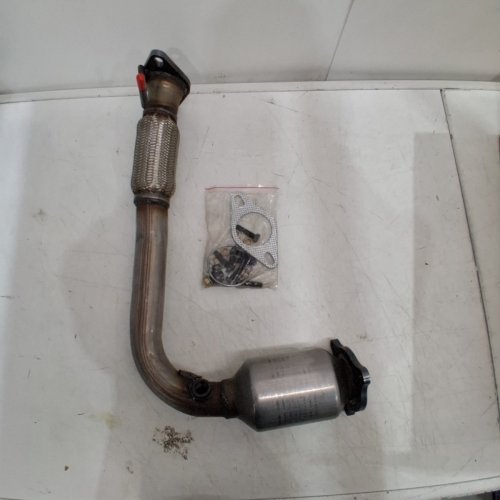 HIGH FLOW FRONT CATALYTIC CONVERTER KIT COMPATIBLE WITH VARIOUS MAKES & MODELS - SILVER image 3