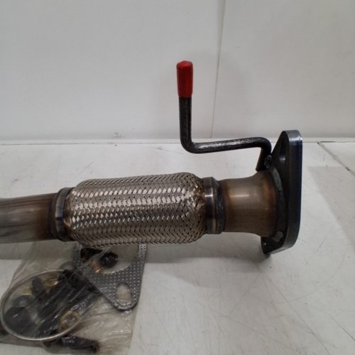 HIGH FLOW FRONT CATALYTIC CONVERTER KIT COMPATIBLE WITH VARIOUS MAKES & MODELS - SILVER image 5