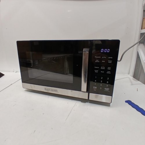BLACK+DECKER MICROWAVE OVEN - 0.9 CU. FT, 900W, 120 V - STAINLESS STEEL (MODEL: ES9P032NA-CA) image 4