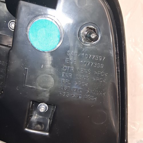 CAIFDRI LEFT DRIVER SIDE OUTER BRAKE AND TURN SGINAL TAILLIGHT FOR TESLA MODEL 3 2017-2023 image 2