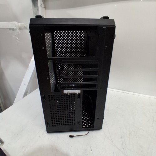 COOLER MASTER MASTERBOX COMPUTER CASE WITH COOLING FAN AND TRANSPARENT ACRYLIC SIDE PANEL - BLACK (MODEL: Q300L) image 4